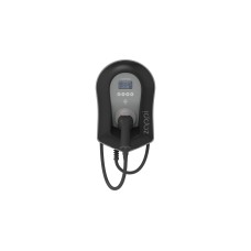 myenergi Wallbox zappi 1,4 - 22 kW(schwarz/grau, 6,5 Meter Ladekabel, Typ-2 Stecker, mit PIN)