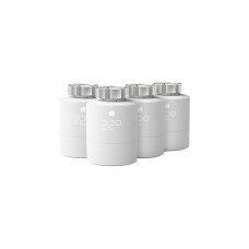 tado° Smartes Heizkörper-Thermostat, Heizungsthermostat(weiß, 4er Pack, Zusatzprodukt für Einzelraumsteuerung, Outlet)