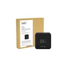 tado° Smartes Thermostat (Verkabelt)(schwarz, Zusatzprodukt für Einzelraumsteuerung)