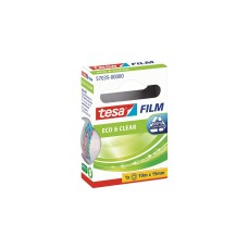tesa tesafilm eco & clear, 1 Rolle, 15mm, Klebeband(transparent, 10 Meter)