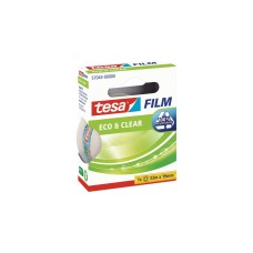 tesa tesafilm eco & clear, 1 Rolle, 19mm, Klebeband(transparent, 33 Meter)