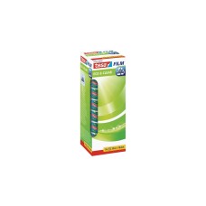 tesa tesafilm eco & clear, 8 Rollen, 19mm, Office Box, Klebeband(transparent, 33 Meter pro Rolle)
