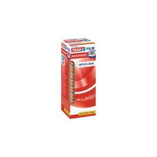 tesa tesafilm transparent, 10 Rollen, 15mm, Office Box, Klebeband(transparent, 33 Meter)