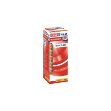tesa tesafilm transparent, 8 Rollen, 19mm, Office Box, Klebeband(transparent, 33 Meter)